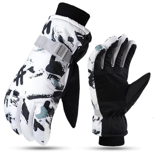 Winter Ski Gloves Unisex Non-slip Waterproof Thicken Windproof Gloves  Motorcycle Cycling Fleece Warm Snow Sports Gloves - buy Winter Ski Gloves  Unisex Non-slip Waterproof Thicken Windproof Gloves Motorcycle Cycling  Fleece Warm Snow