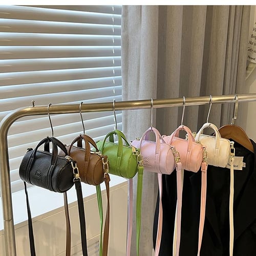 Mini Sling Bag Solid Color Fashion Style