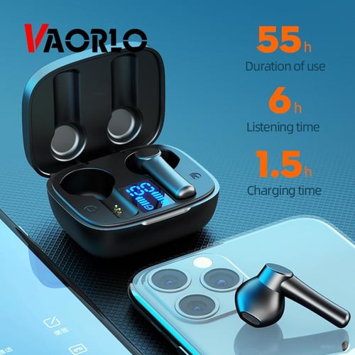 VAORLO Gaming Earbuds Low Latency TWS Bluetooth Earphone With Mic