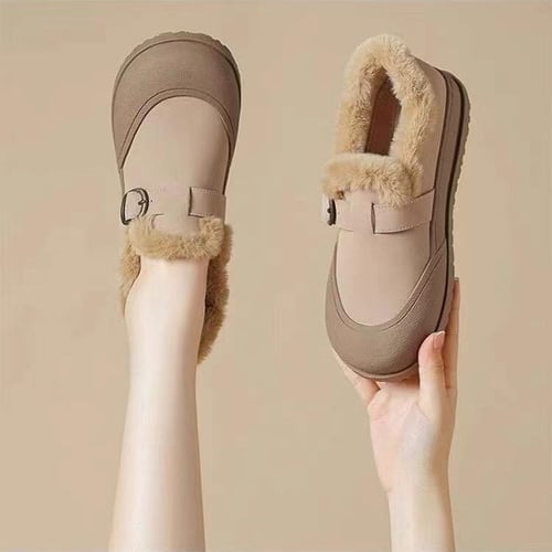 Faux fur lined on sale flats