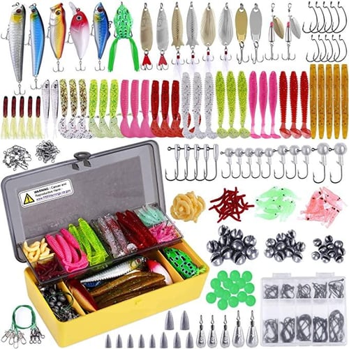 Fishing Lures Baits Tackle Including Crankbaits, Spinnerbaits, Plastic  Worms, Jigs, Topwater Lures , Tackle Box Fishing Gear Lures Kit Set - buy Fishing  Lures Baits Tackle Including Crankbaits, Spinnerbaits, Plastic Worms, Jigs