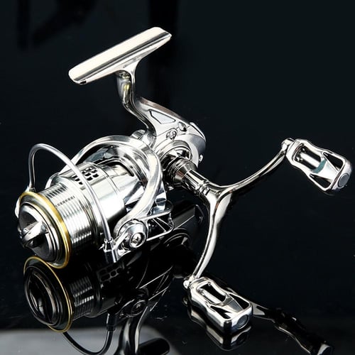 5.7:1 Full metal spinning gapless fishing reels left right hand