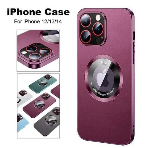 For iPhone 13 14 15 Pro Max Case Shockproof Camera Lens Slide Ring