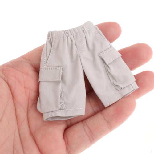 1/12 Male Short Cargo Pants Miniature Outfits Mini Clothing Doll