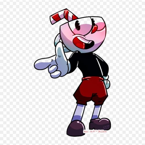 Cuphead Don T Deal With The Devil Cuphead Cuphead The Iron on Heat ...