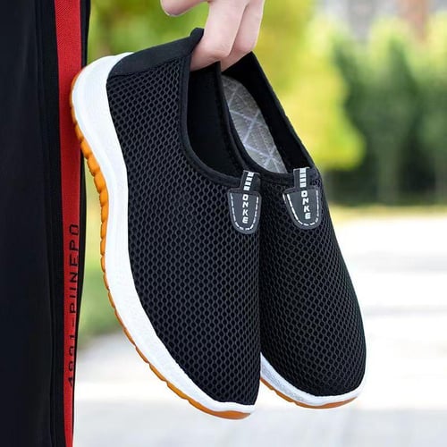 Fashion Men Breathable Mesh Soft Sole Casual Athletic Sneakers