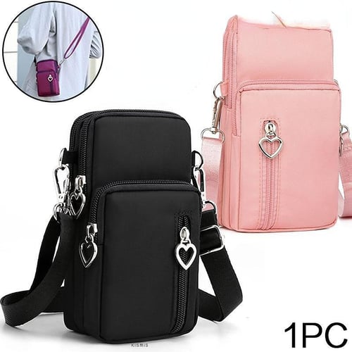 Genuine Leather Small Cell Phone Crossbody Bag Purses for Women