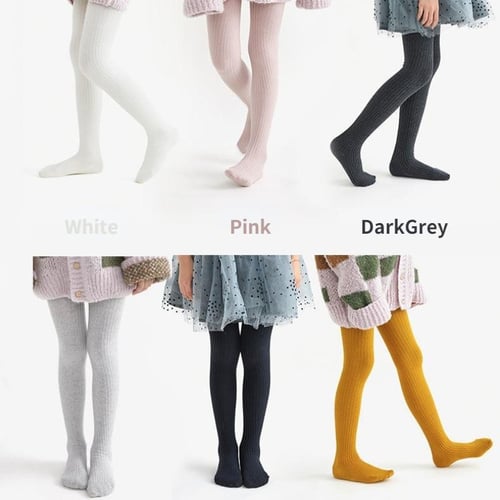 Girls shop cotton tights