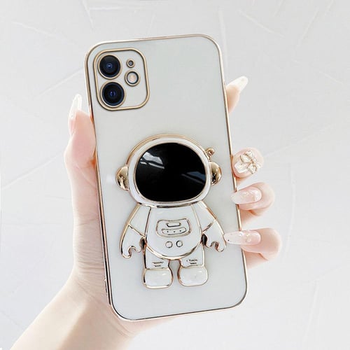 Luxury Plating Stand Holder Soft Phone Case For OPPO A94 5G Cover  Shockproof OPPO Reno 5Z