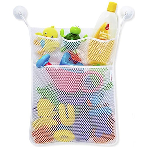 1Pcs Cartoon Animal Durable Bath Toys Bags Child Kids Basket Mesh