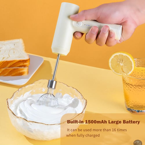 Premium 3-Speed Hand Mixer Electric Whisk Egg Beater & Milk