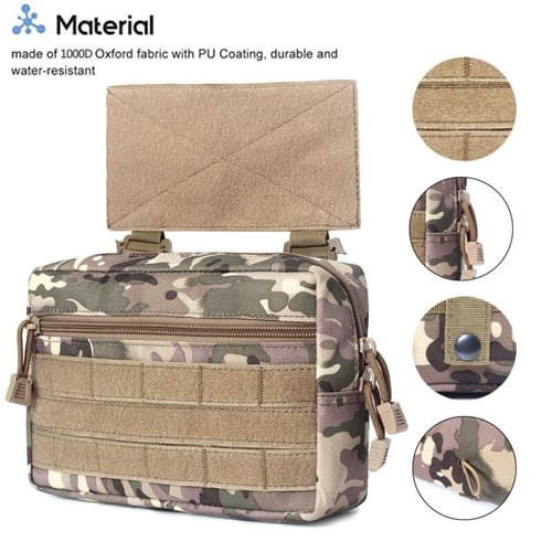 1000D Tactical Molle Pouch Utility EDC Tool Bag Outdoor Mobile