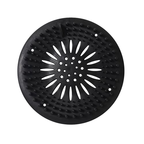 Drain Hair Catcher, Square Drain Cover for Shower, Easy to Install and  Clean, Silicone Hair Stopper with 4 Suction Cups Suit for Bathroom,  Bathtub