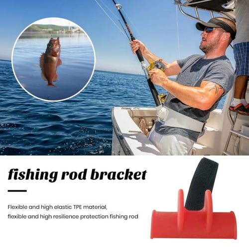 U-shaped Fishing Rod Holder with Fastener Tape Non-Slip Design Compact Size Portable  Fishing Pole Bracket Support Accessories - buy U-shaped Fishing Rod Holder  with Fastener Tape Non-Slip Design Compact Size Portable Fishing