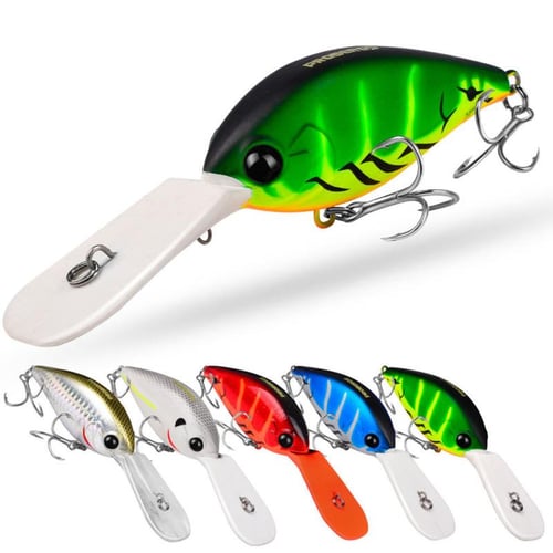 12.5cm-24.5g Fishing Lure With Treble Hooks Artificial Crank Hard Bait  Crankbait Fishing Tackle For - buy 12.5cm-24.5g Fishing Lure With Treble  Hooks Artificial Crank Hard Bait Crankbait Fishing Tackle For: prices,  reviews