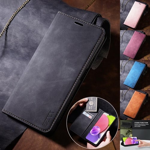 Cheap Luxury Square Leather Phone Case For iPhone 13 12 11 14 Pro MAX XS XR  7 8 Plus SE Ring Strap Holder Cover For Samsung S23 S22 S21 A13 A53 A12 A22  A52