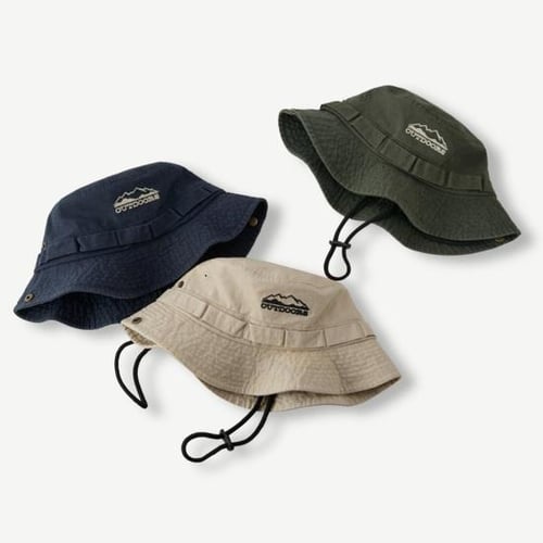 Unisex Bucket Wide Brim Hat Booine Hats Sun UV Protection Fishing Outdoor  Caps 