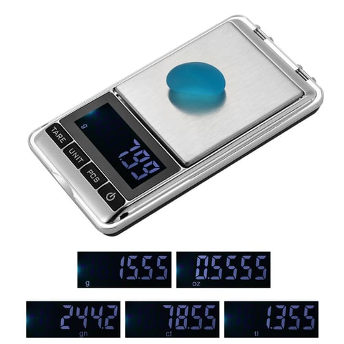 Digital Kitchen Scale, 500G/0.01G Mini Pocket Jewelry Scale, Cooking Food  Scale