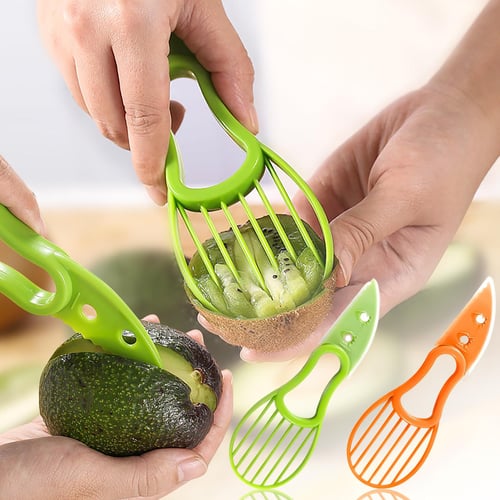 New Designed Kitchen Gadgets Multi-Functional 3 In1 Avocado Slicer Tool  Avocado Fruit Knife - China Avocado Slicer and 3 in 1 Avocado Slicer price
