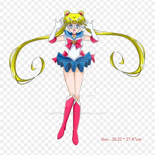 Cheap Sailor Moon Wand Chibiusa Tuxedo Mask Iron On Patches For