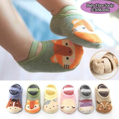 Baby Boy Sock， Infant Socks Non Slip Socks for Toddlers Kids Girls 