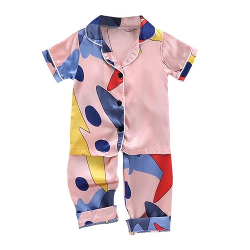 Night Clothes Pajamas Summer, Pijama Short Sleeves