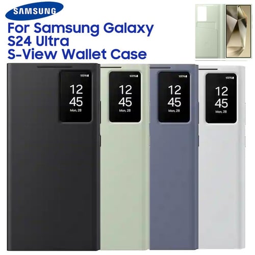 Galaxy S24 Ultra S-View Wallet Case, Violet