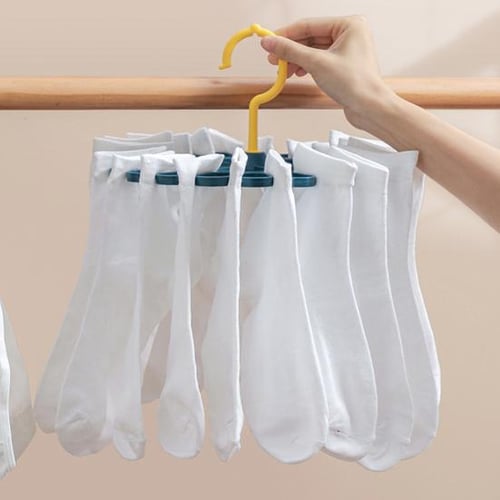 Hanger Socks Drying 360-degree Rotation Multifunctional Socks