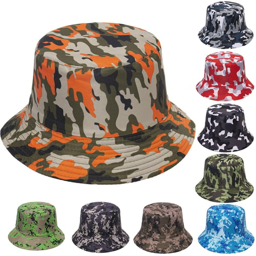 (Joy choose)Universal Sun Protection Outdoor Camouflage Fisherman's Hat  Basin Cap Bucket Hat - buy (Joy choose)Universal Sun Protection Outdoor