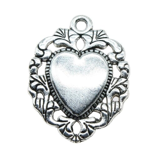 Heart charms sales for crafts