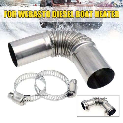 24mm Elbow Pipe Air Diesel Parking Heater Exhaust Pipe Connector W