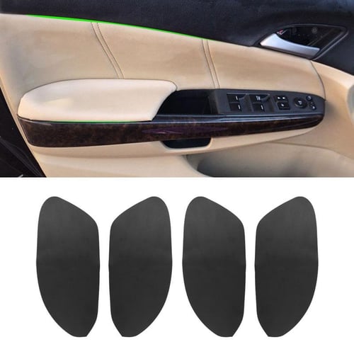 For Honda Accord 2009 4pcs Microfiber Leather Car Interior Door Armrest /  Doors Panel Cover Replacement Trim - Interior Door Panels & Parts