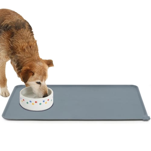 Durable Pet Food Mat Pet Placemat Puppy Pet Bowl Pad Dogs and Cats  Waterproof Feeding Mat Prevent Food Water Overflow - China Placemat and Mat  price