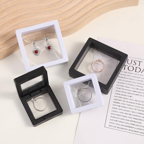 3d Floating Jewelry Display Box  Jewelry Displays Necklaces - 3d