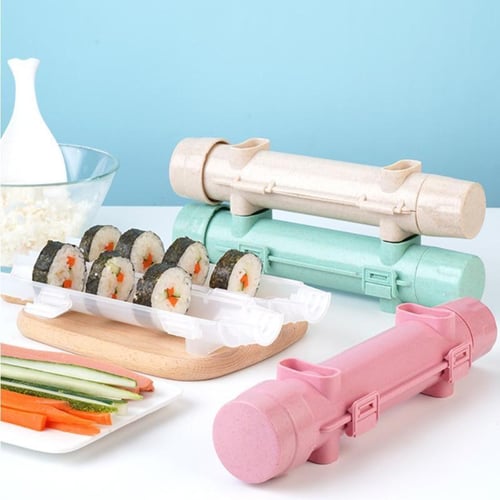Quick Sushi Maker Japanese Roller Rice Mold Bazooka Vegetable Meat