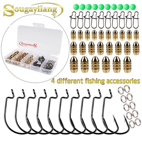 Fishing Accessories Tool Fishing Sinkers Set with Brass Sinker