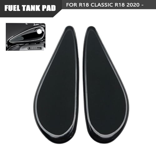 R18 Black Side fuel tank pad Tank Pads Protector Stickers Decal