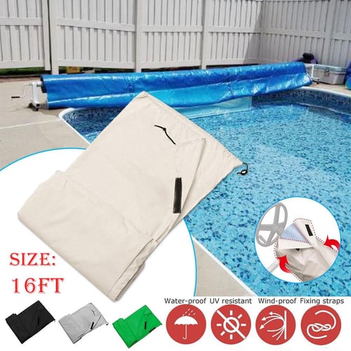 Projector)Swimming Pool Solar Reel Protective Cover for Pools up to 16'  Wide - buy (Projector)Swimming Pool Solar Reel Protective Cover for Pools  up to 16' Wide: prices, reviews