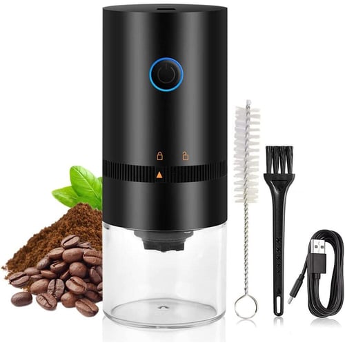 Electric Coffee Bean Grinder USB Charging Mini Coffee Bean Mill Grinde