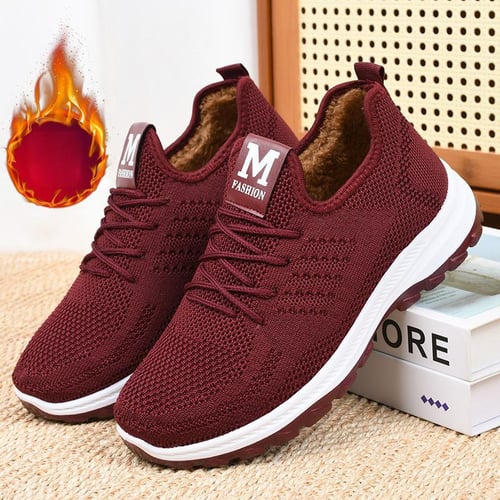 Womens sneakers hot sale with fur