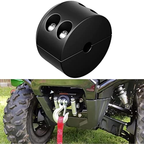 Winch Cable Hook Rubber Stopper with Allen Wrench for ATV UTV