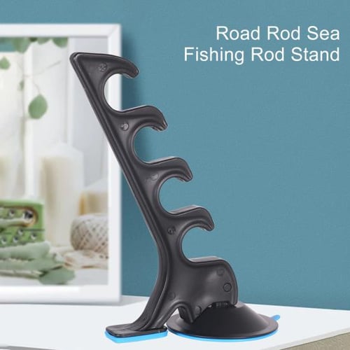 1pc Silicone Boat Fishing Rod Holder Feeder Pod Stand Holder Holes
