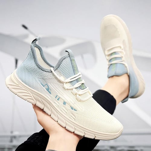 2023 Summer New Mesh Breathable Running Shoes Soft Bottom