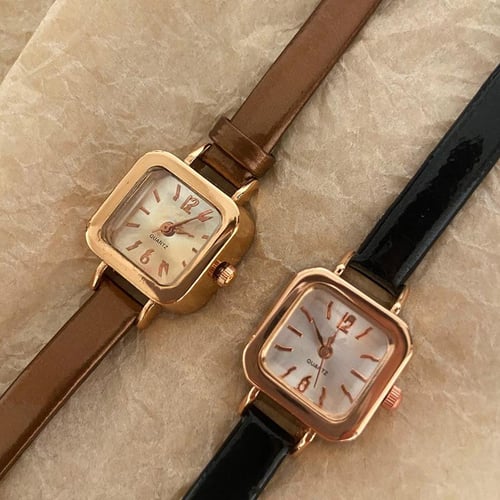 Thin strap clearance women's watches