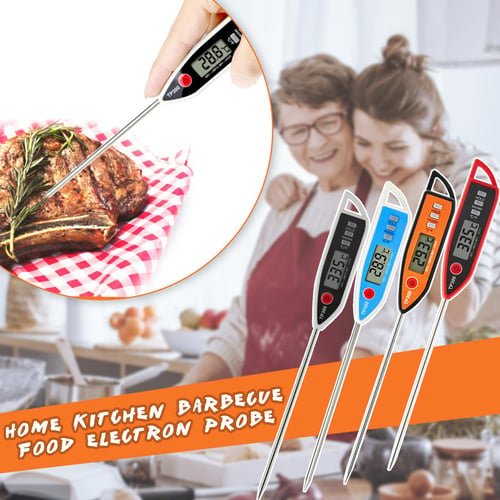 Digital Thermometer, Instant Read Thermometer with Long Probe for Food,  Bread Baking, Water and Liquid 1 pc