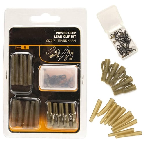 1 Set Fishing Carp Terminal Tackle Safety Lead Clips with Pins