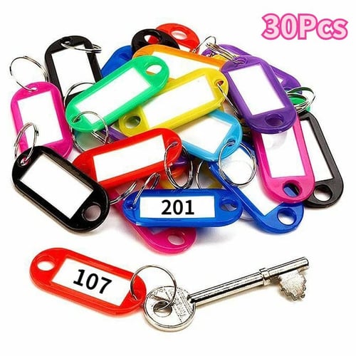 Key ring hot sale id tags