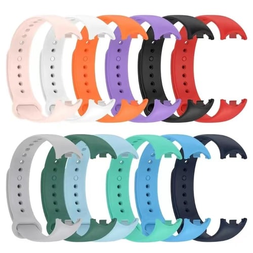 Silicone Watch Strap Band Replace Accessories for Xiaomi Smart Band 8 Active