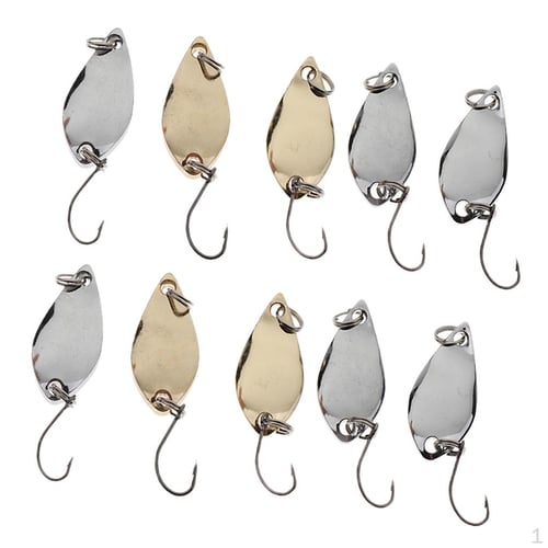 4Pcs Funny Fishing Lures,Special Shaped Hard Metal Sequin Fishing