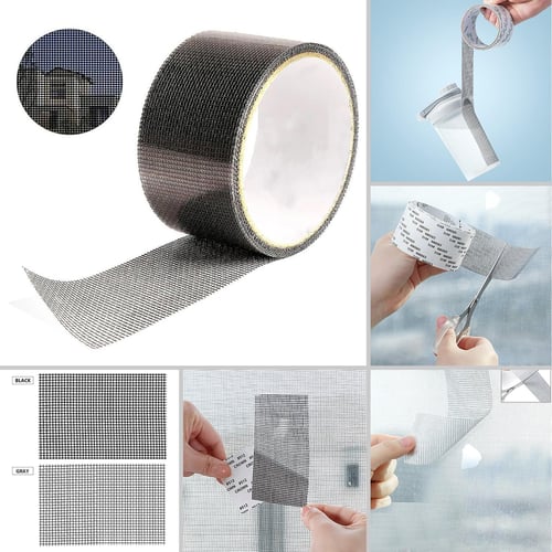 Window Screen Repair Tape Strong Adhesive Extra Long Wide